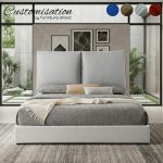 [Custom Made] HYRES Pillow Headboard Divan Bed Frame-4 Sizes