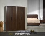 CALESTIAL 2 Door Full Solid Wood Wardrobe - Image 2