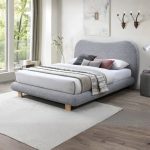 EDBD5914(QB-5.0F)LGY006 | EDBD5914(KB-6.0F)LGY006 Queen & King Size Bedframe-Light Grey