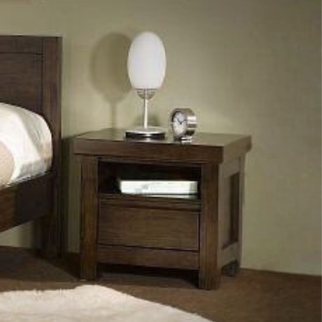 ELK1723(5B)-side-pf ELK1725(ST) Bedside Table - Image 1