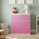EMILY 3 Drawer Chest-Pink