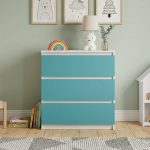 EMILY 3 Drawer Chest-Blue
