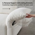 [Custom Made] FLORA Adjustable Arm Rest 3 Seater Sofa - Image 6