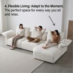 [Custom Made] FLORA Adjustable Arm Rest 3 Seater Sofa - Image 3