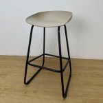 [Set of 4] FRANCISCO 29" Metal Bar Chair-Beige - Image 5