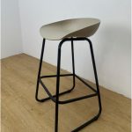 [Set of 4] FRANCISCO 29" Metal Bar Chair-Beige - Image 6
