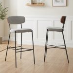 GEODE 29" Metal Bar Chair