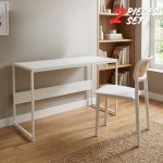 [Package] HARRY V2 Study Desk Set-White