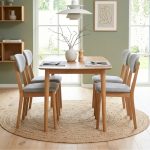 [Set of 2] JOSEPH Dining Chair-Natural - Image 11