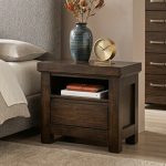 KEPLER Wooden Bedside Table