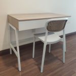 [Package] NYSSA 100cm 2 in 1 Study Set-White - Image 7