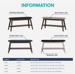 OPEL 90cm Wooden Shoe Bench-4 Colors - Image 11
