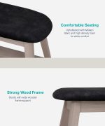 OPEL 90cm Wooden Shoe Bench-4 Colors - Image 9