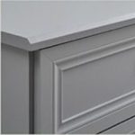 [Zero Formaldehyde] QUASAR 6 Drawer Dresser-Grey - Image 3