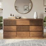 STRATO 180cm Wooden Sideboard-Walnut