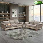 SATURN2+3 Pet Friendly Sofa-Brown
