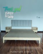 ZURICH Queen & King Size Bed Frame - Image 6
