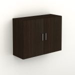 VUTO 2 Door Wall Mounted Hanging Cabinet-Brown - Image 3