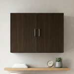 VUTO 2 Door Wall Mounted Hanging Cabinet-Brown