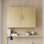 VUTO 2 Door Wall Mounted Hanging Cabinet-Oak