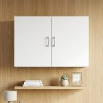 VUTO 2 Door Wall Mounted Hanging Cabinet-White
