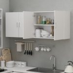 VUTO 2 Door Wall Mounted Hanging Cabinet-White - Image 3