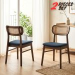 [Set of 2] KATO Dining Chair-Cocoa