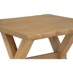 ALFORD Live Edge Side Table-Light Walnut - Image 7