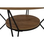 [Set of 3] GOLA Nest of Coffee Table Set-Oak - Image 6