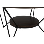 [Set of 3] GOLA Nest of Coffee Table Set-Dark Oak - Image 4