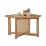 ORING D80cm Round Coffee Table-Natural - Image 6