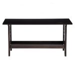 EDDIE 90cm Wooden Coffee Table-Chestnut - Image 4