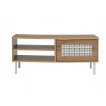 DALLAS 100cm Coffee Table-Wotan Oak - Image 4