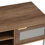 DALLAS 100cm Coffee Table-Wotan Oak - Image 6