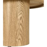 LEITO 130cm Freeform Coffee Table-Natural - Image 6