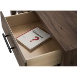 BRAVO 120cm Wooden Console Table-Walnut - Image 7