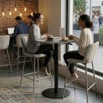 NOBI D80cm Adjustable Table-Grey - Image 11
