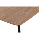 KOVE 160cm Boat Shaped Dining Table-Natural - Image 6