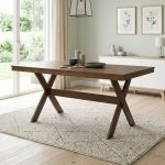 BARON 160cm Dining Table-Cocoa