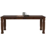 TEGUS 200cm Wooden Table-Cocoa - Image 3