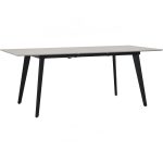 NETO 160+40cm Extension Dining Table-Grey - Image 12