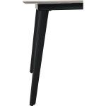 NETO 160+40cm Extension Dining Table-Grey - Image 11