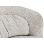 COROLLA 360-Degree Swivel Lounge Chair-Beige - Image 10