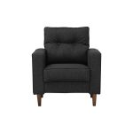 MAXIM 1 Seater Sofa-Black - Image 4