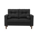 MAXIM 2 Seater Sofa-Black - Image 4