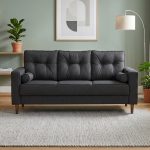 MAXIM 3 Seater Sofa-Black