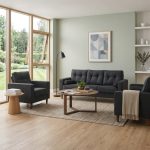 MAXIM 1 Seater Sofa-Black - Image 2