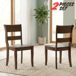 [Set of 2] KIVIN Dining Chair-Cocoa