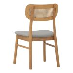[Set of 2] KATO Dining Chair-Natural - Image 3