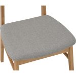 [Set of 2] KATO Dining Chair-Natural - Image 13